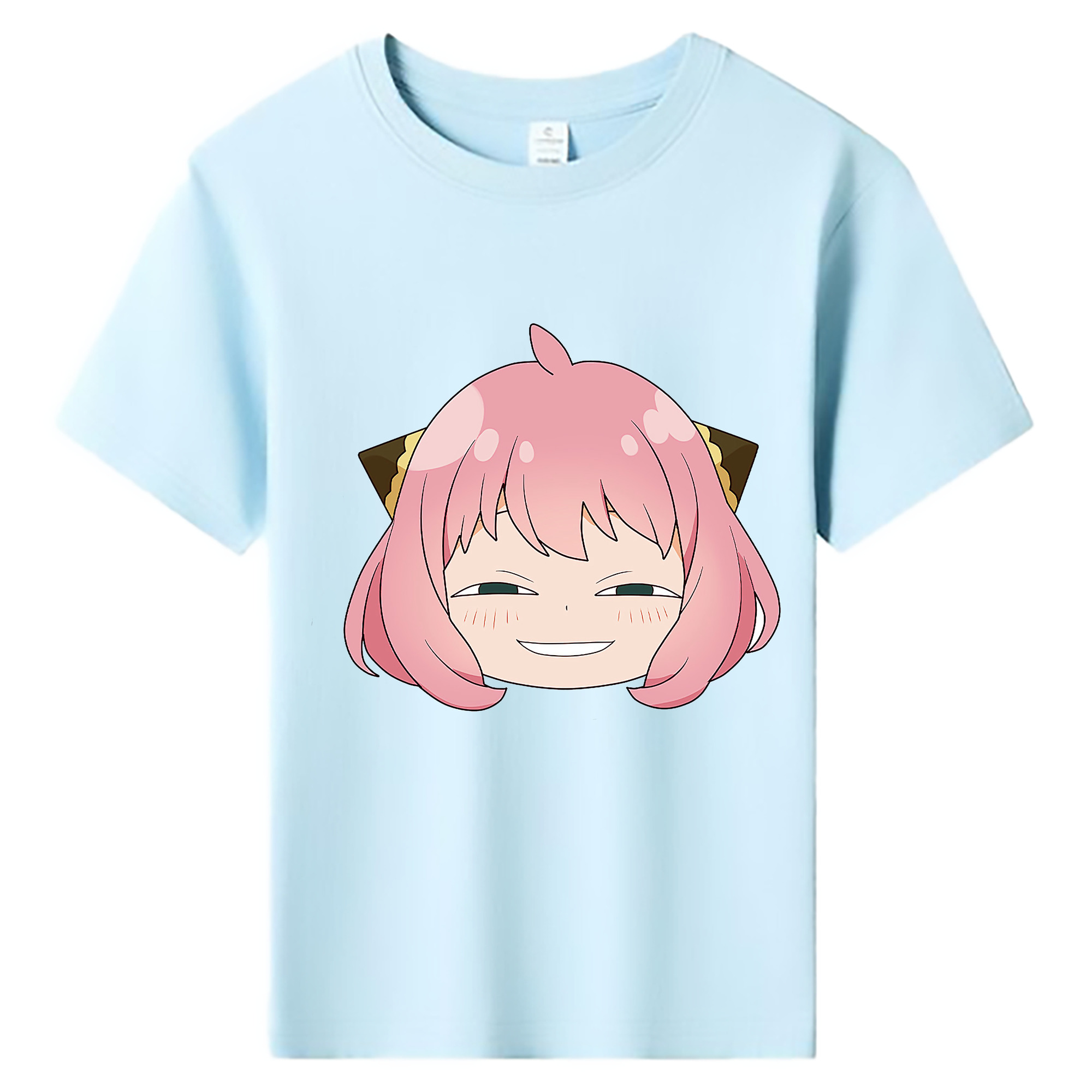 （画像用） SPY×FAMILY间谍家家酒 綿100％キッズTシャツ（フロントプリント）